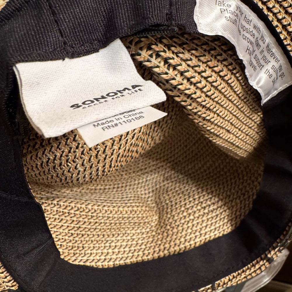 Ladies one size Sonoma sun hat - Picture 3 of 5